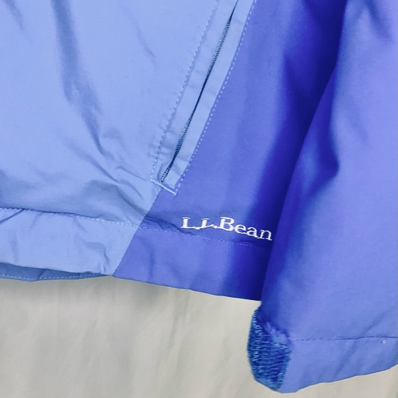 L.L. Bean Women’s Winter Parka Coat Ski Jacket Size Medium Blue Jay/Crisp Lapis - Picture 4 of 4